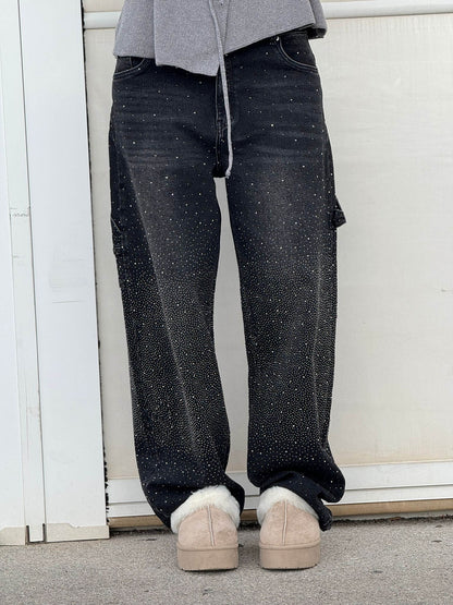 Rivexa™ Vintage Rhinestone Jeans