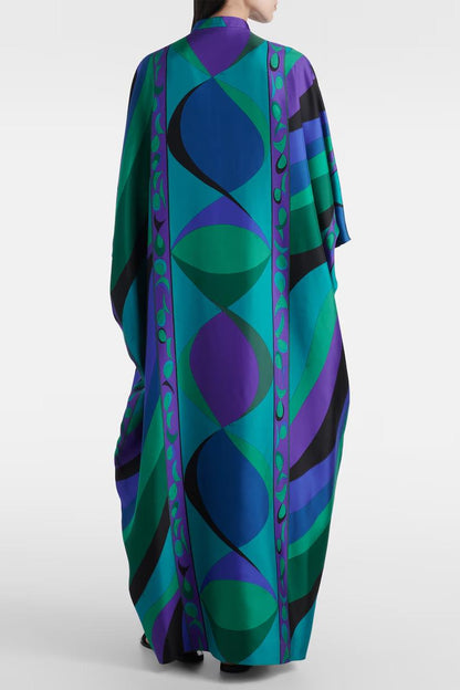 KaleaWave™ | Satijnen Kaftan conoció la impresión psicodélica