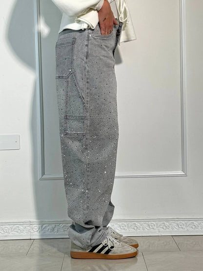 Rivexa™ Vintage Rhinestone Jeans