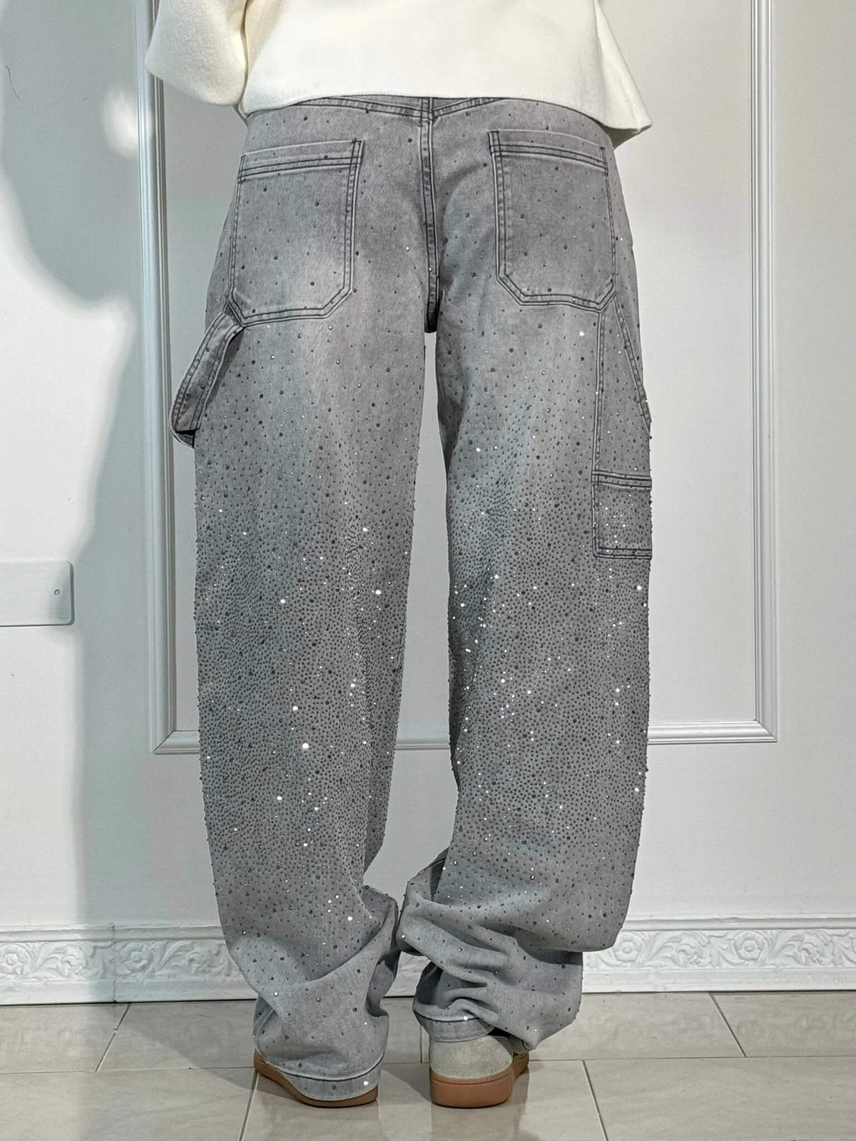 Rivexa™ Vintage Rhinestone Jeans
