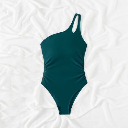 Sereluna™ | Traje de baño elegante de un solo hombro