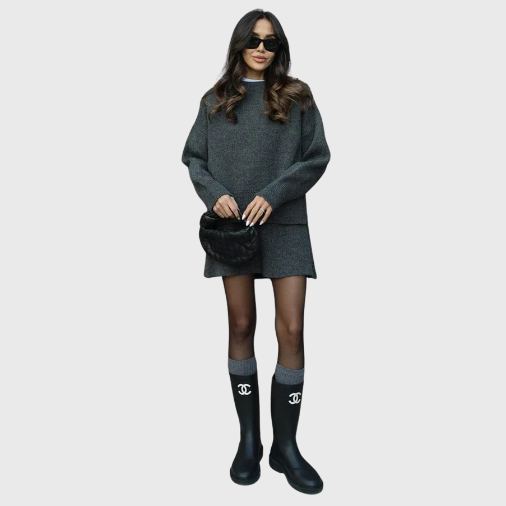 Noa - De gebreide 2 delige set die comfort en stijl moeiteloos combineert