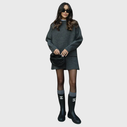 Noa - De gebreide 2 delige set die comfort en stijl moeiteloos combineert