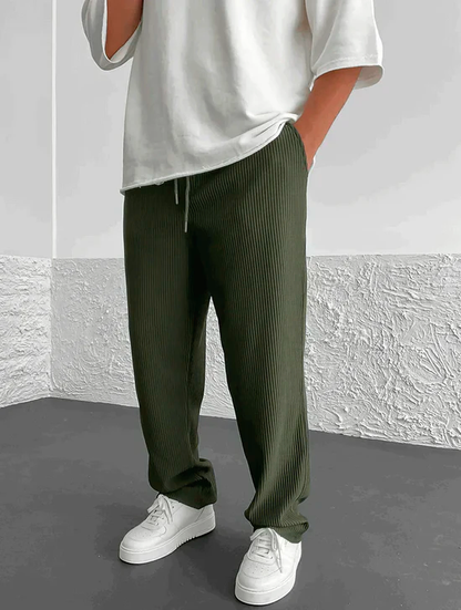 Rivaro™ | Pantaloni rilassati a coste – Pantaloni a coste confortevoli per uso quotidiano