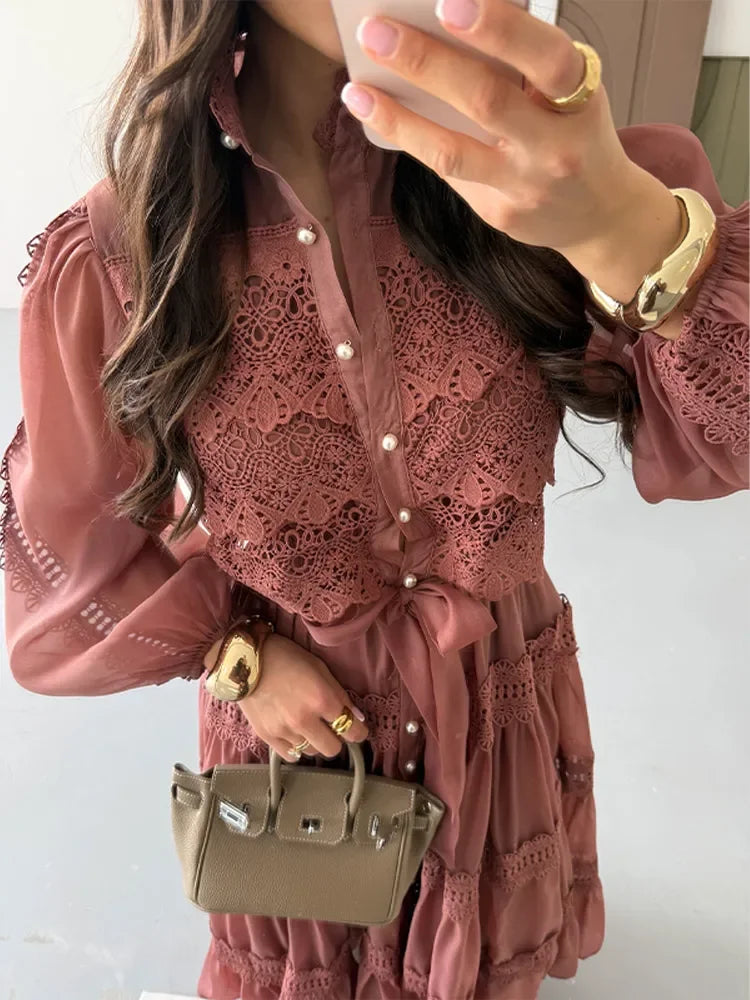 Lyna™ Jurk: el encanto de Tijdloze con un toque moderno