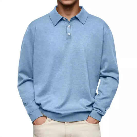 Marcello™ - Polo casual con Lange Mouwen – Estilo y comodidad en Balans