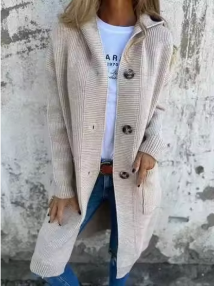 Zora - Het lange vest dat comfort en elegantie combineert