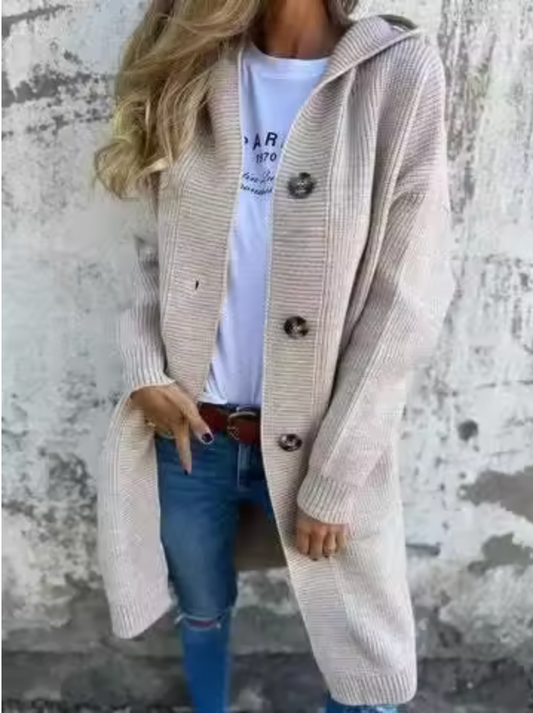 Zora - Het lange vest dat comfort en elegantie combineert