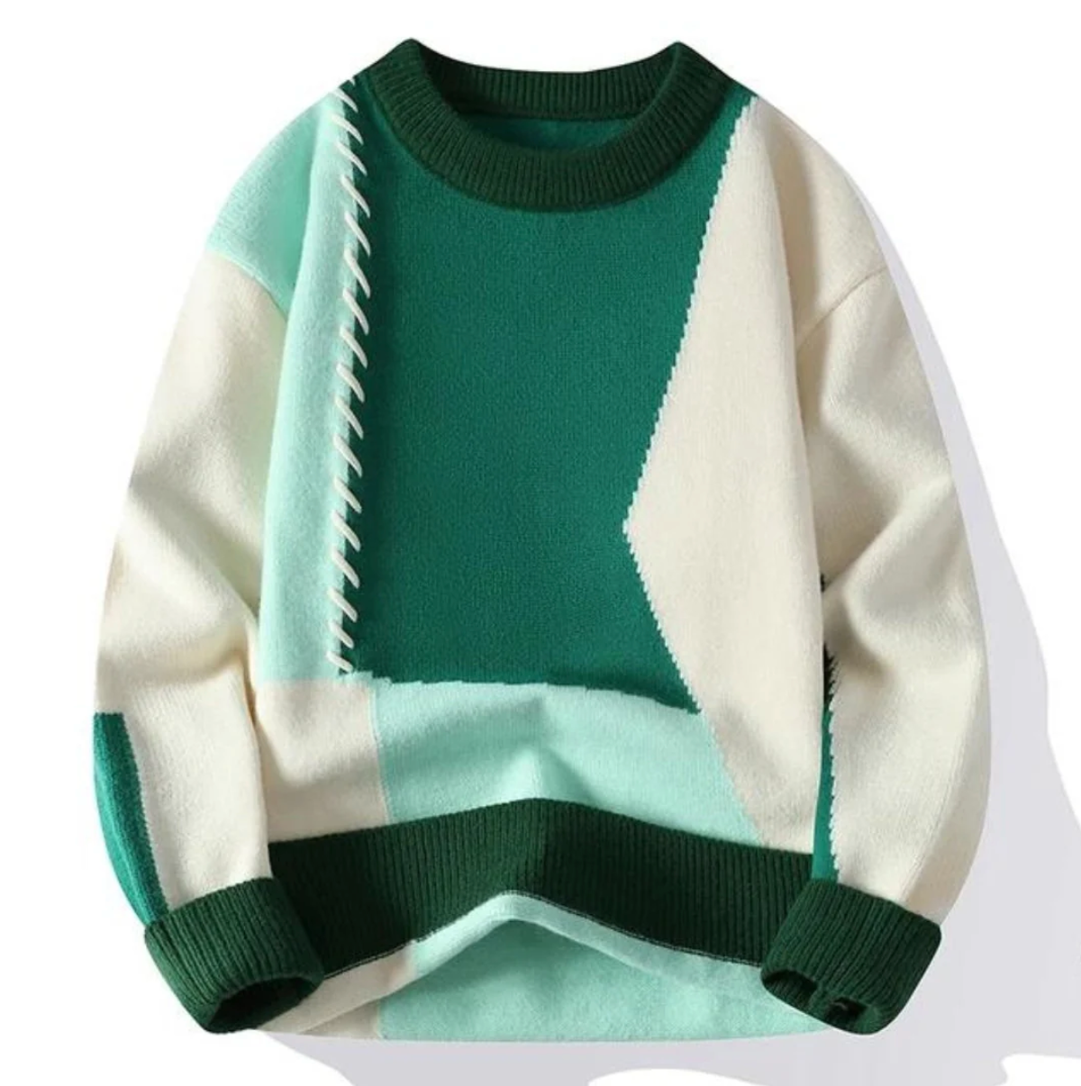 Elara | Patchwork Trui