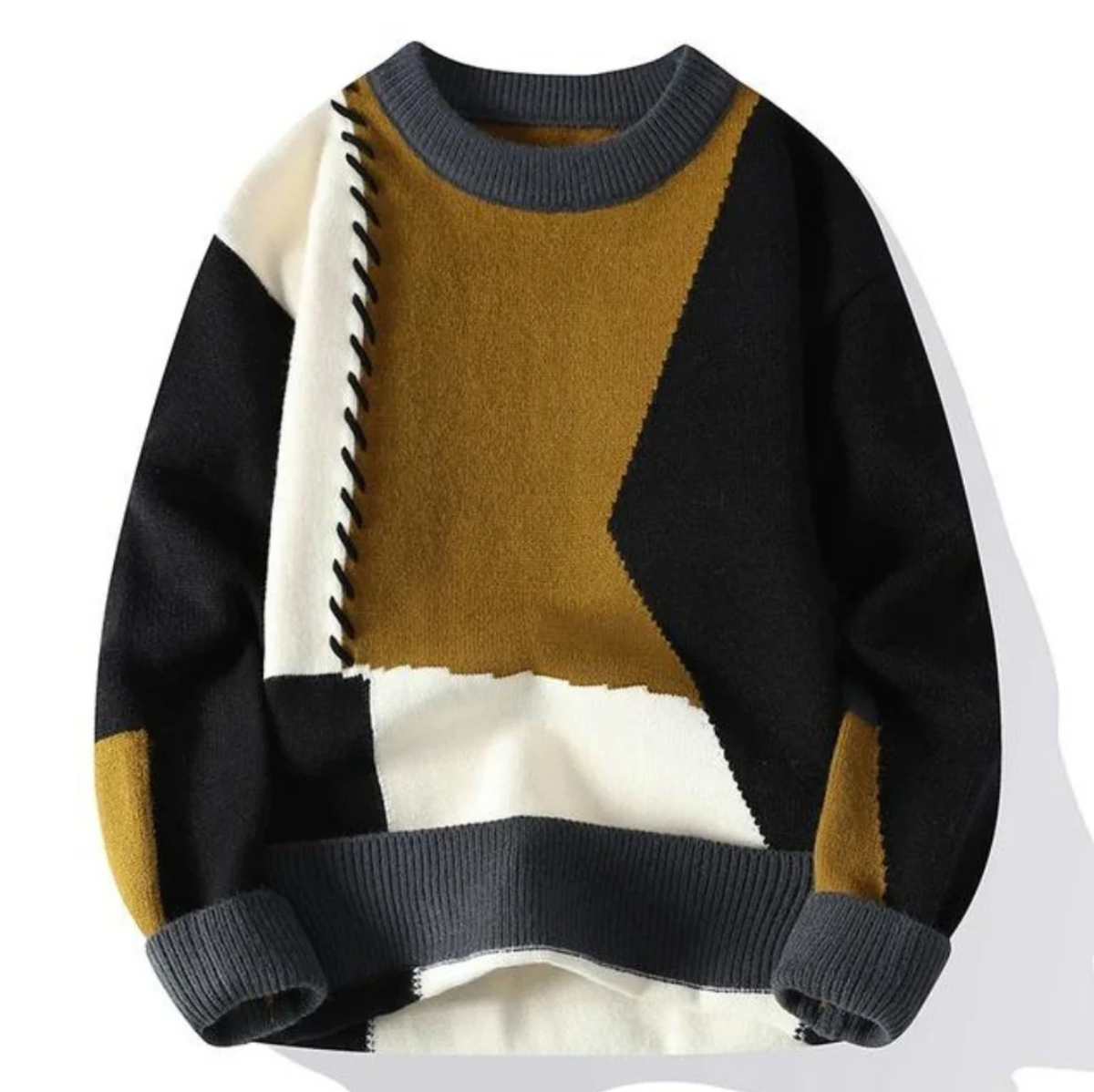 Elara | Patchwork Trui