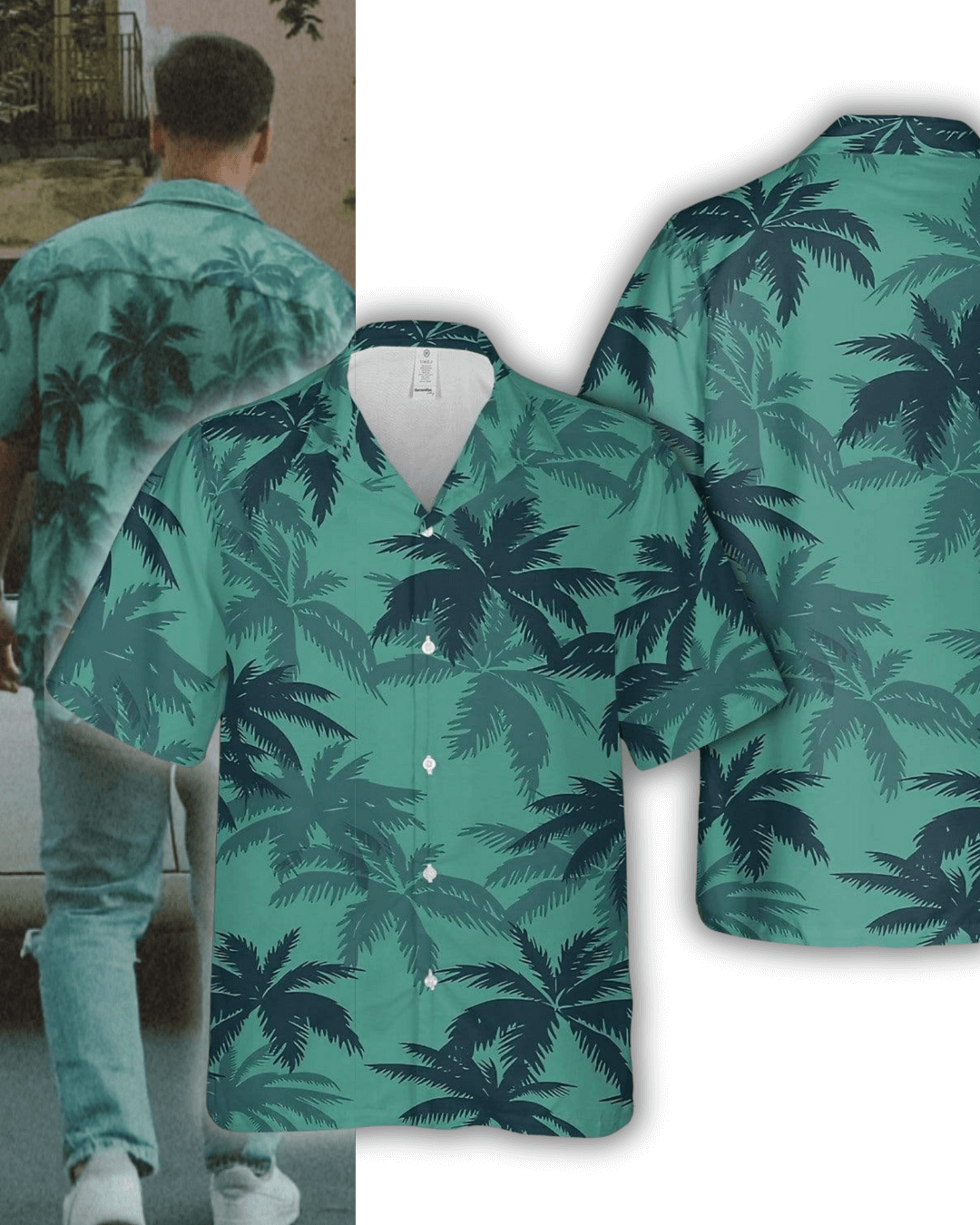 Camisa SunWave™ Retro Miami – Una camiseta elegante para el año 80