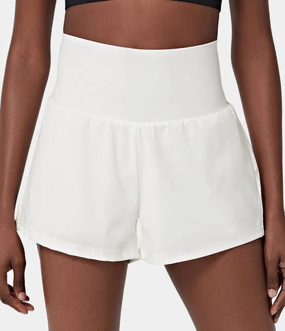 VivreFlex™ High-Waisted Yoga Shorts