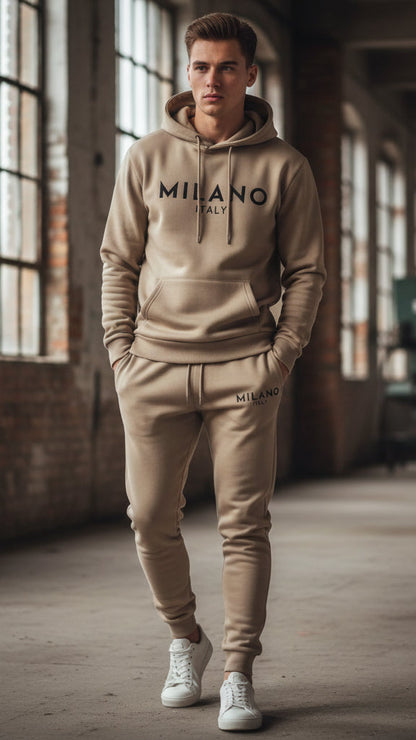 Nordiven™ | Set Hoodie & Pantaloni Uomo con Stampa Moderna