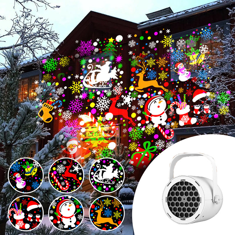 Lumivista™ Proiettore Festivo 16-in-1 – Atmosfera Magica in Ogni Momento