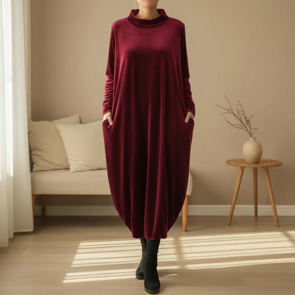 VellutoChic - L'abito in velluto che unisce calore e distinzione