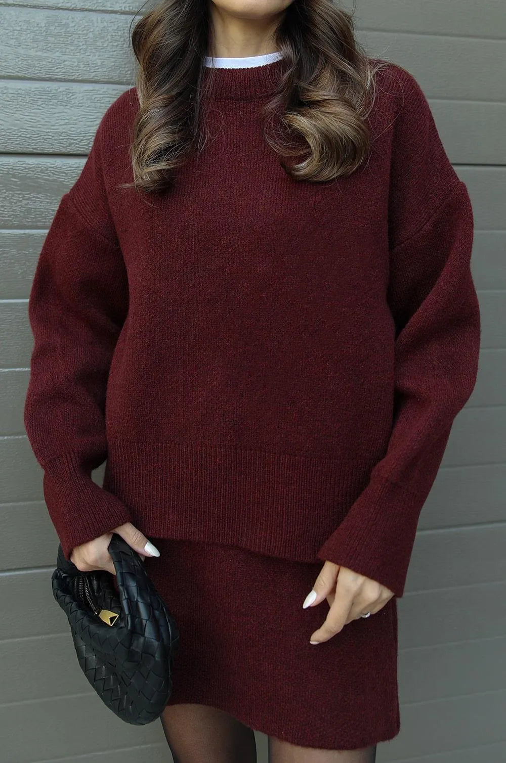Conjunto de 2 piezas Livia Luxe (top + falda)