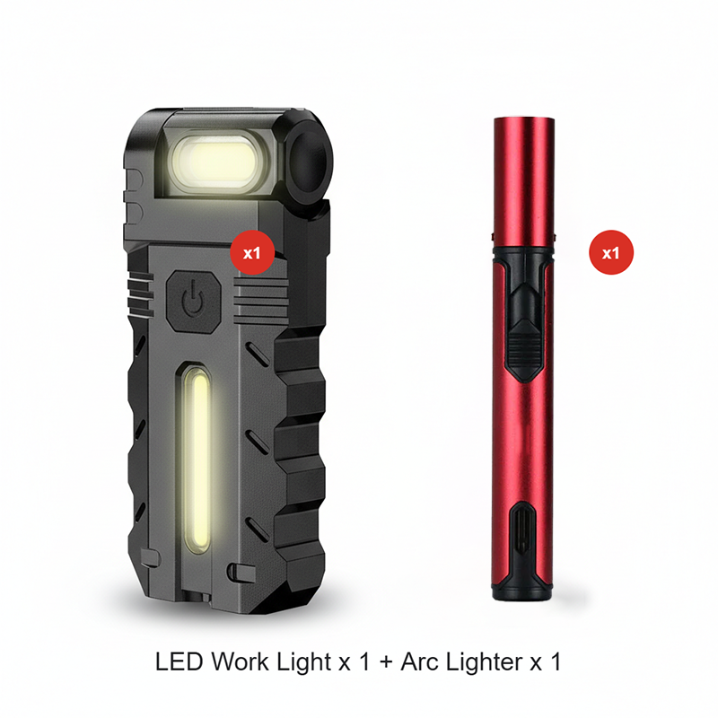 Lumitrax™ - Linterna EDC magnética con cabeza giratoria