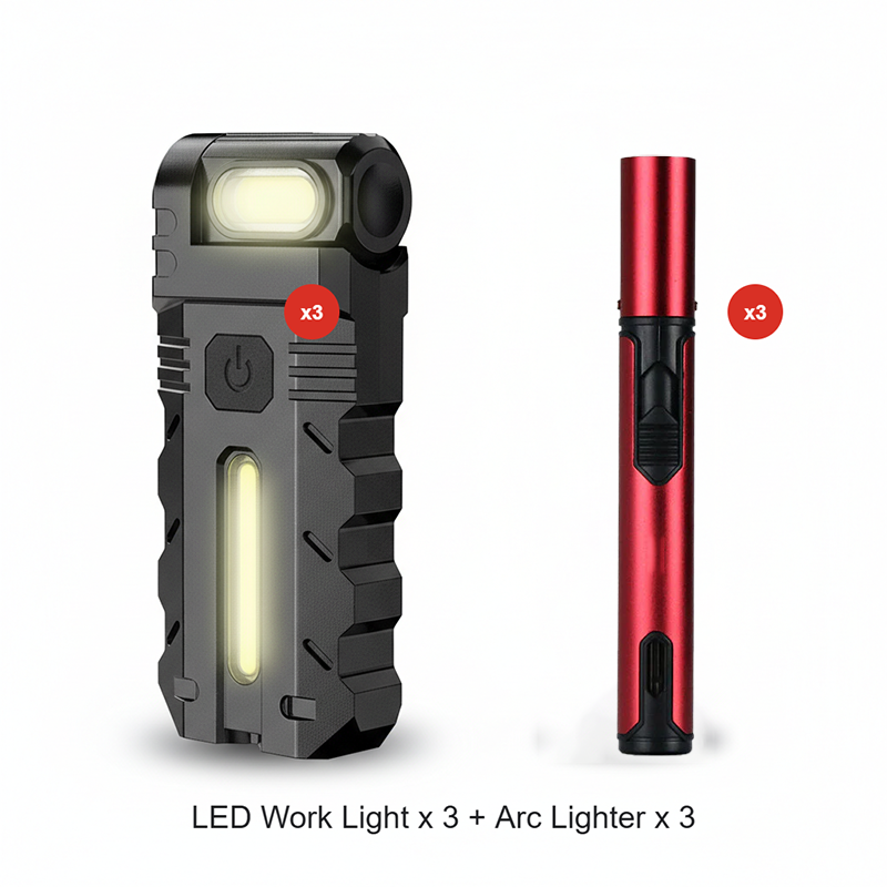 Lumitrax™ - Linterna EDC magnética con cabeza giratoria