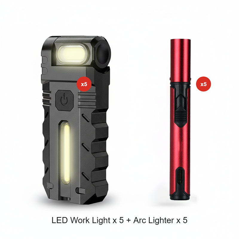 Lumitrax™ - Linterna EDC magnética con cabeza giratoria