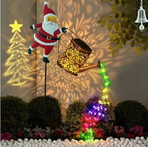 GlowSanta™ – Bring Magical Christmas Atmosphere to the Outdoors with Solar LED Decoration