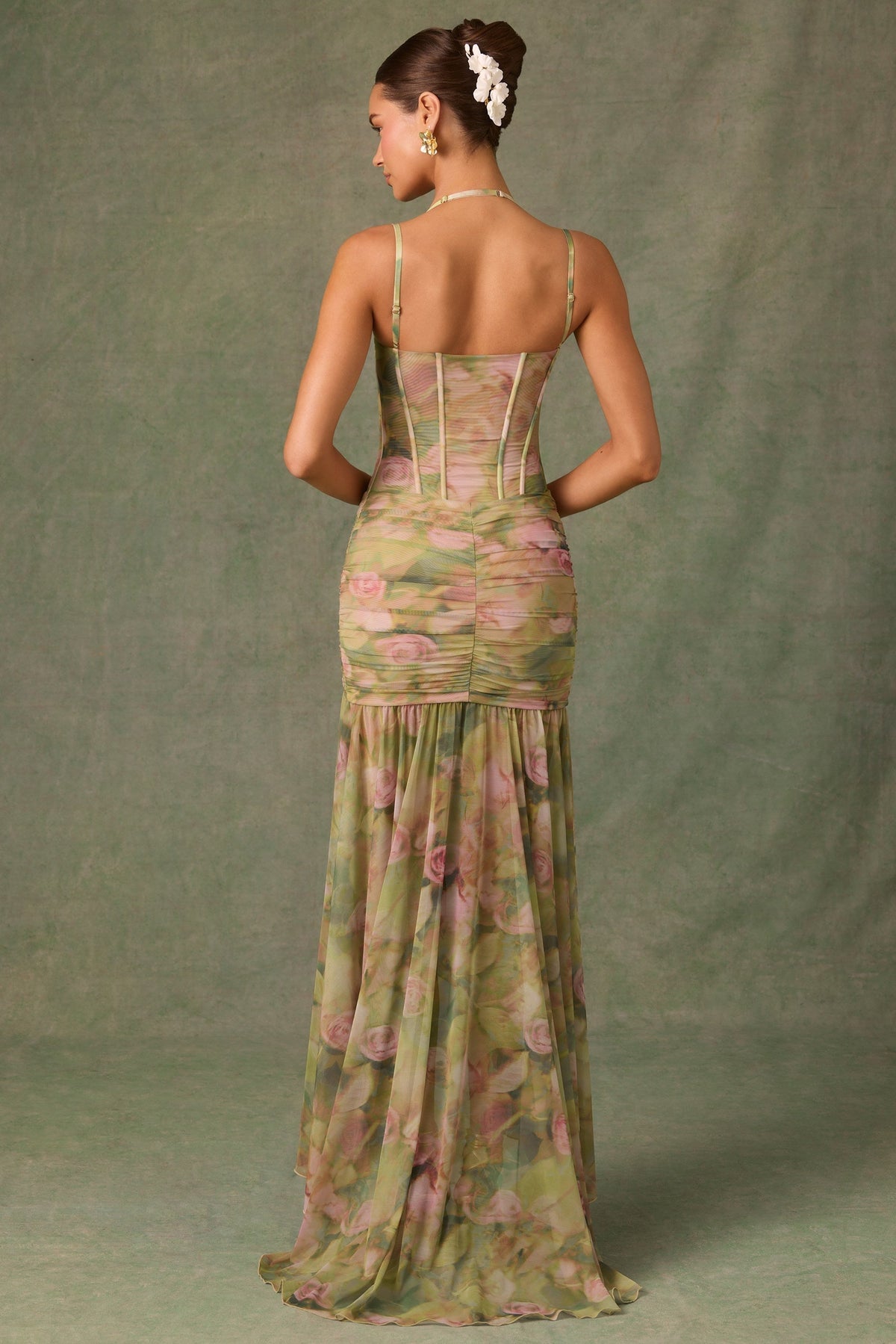 Vestido largo Floraya™ – Waar Elegantie Comfort Ontmoet