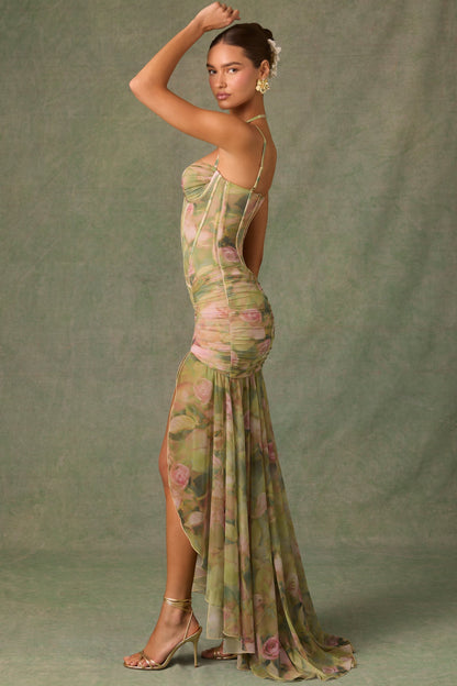 Vestido largo Floraya™ – Waar Elegantie Comfort Ontmoet