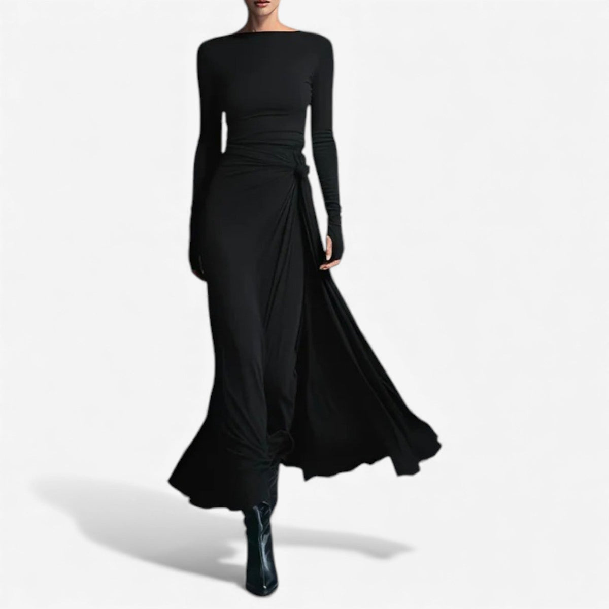 Velmira™ | Abito Lungo Elegante da Donna con Linea Fluida