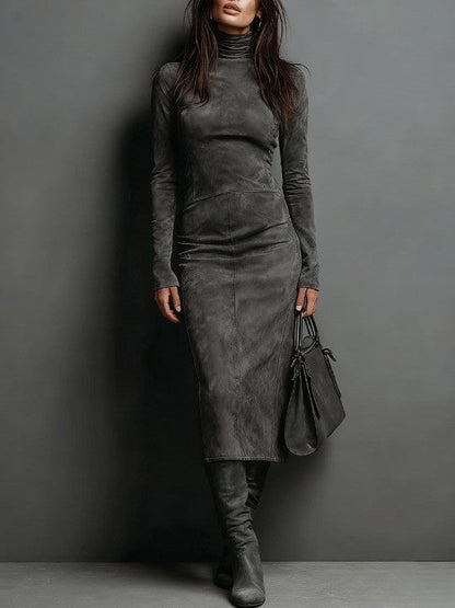 Vestido Midi SuedeContour™