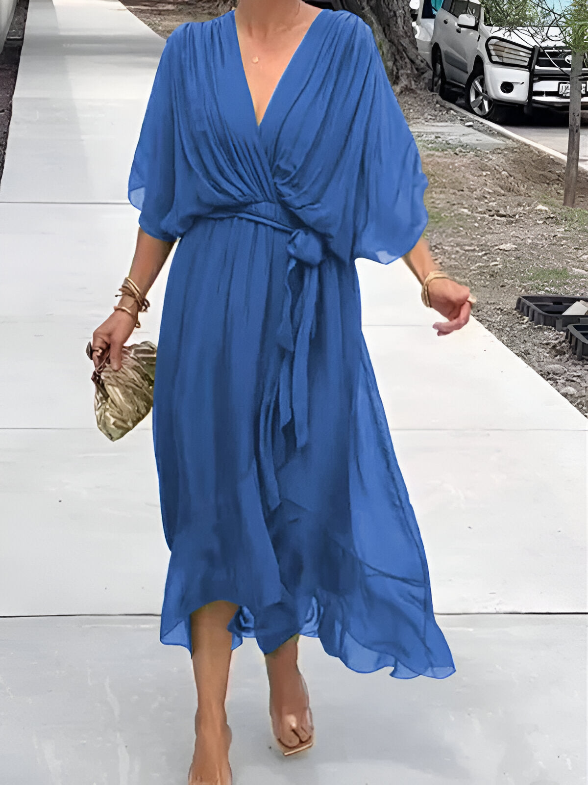 Monica - Vestido de gasa