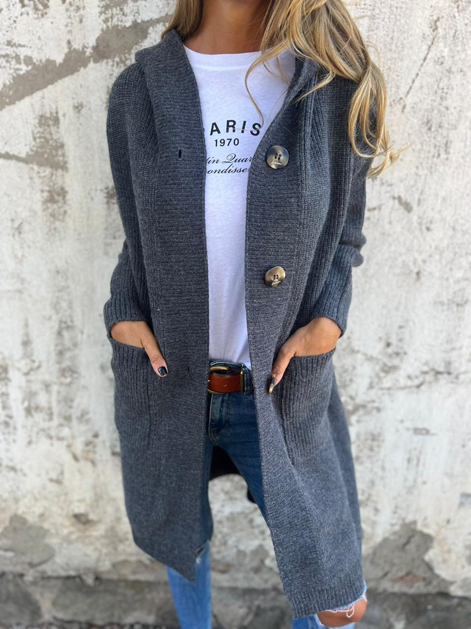 Zora - Het lange vest dat comfort en elegantie combineert