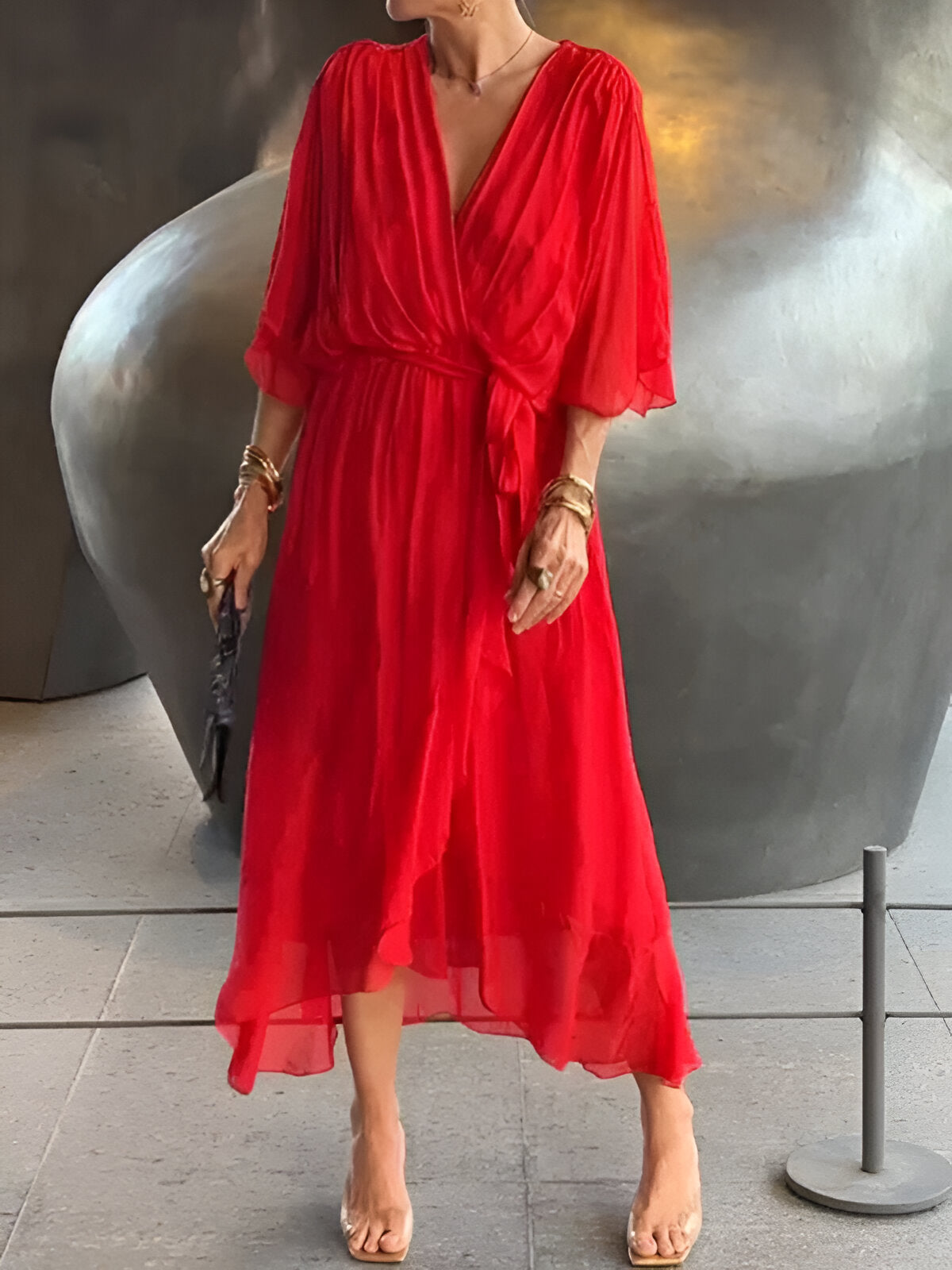 Monica - Vestido de gasa