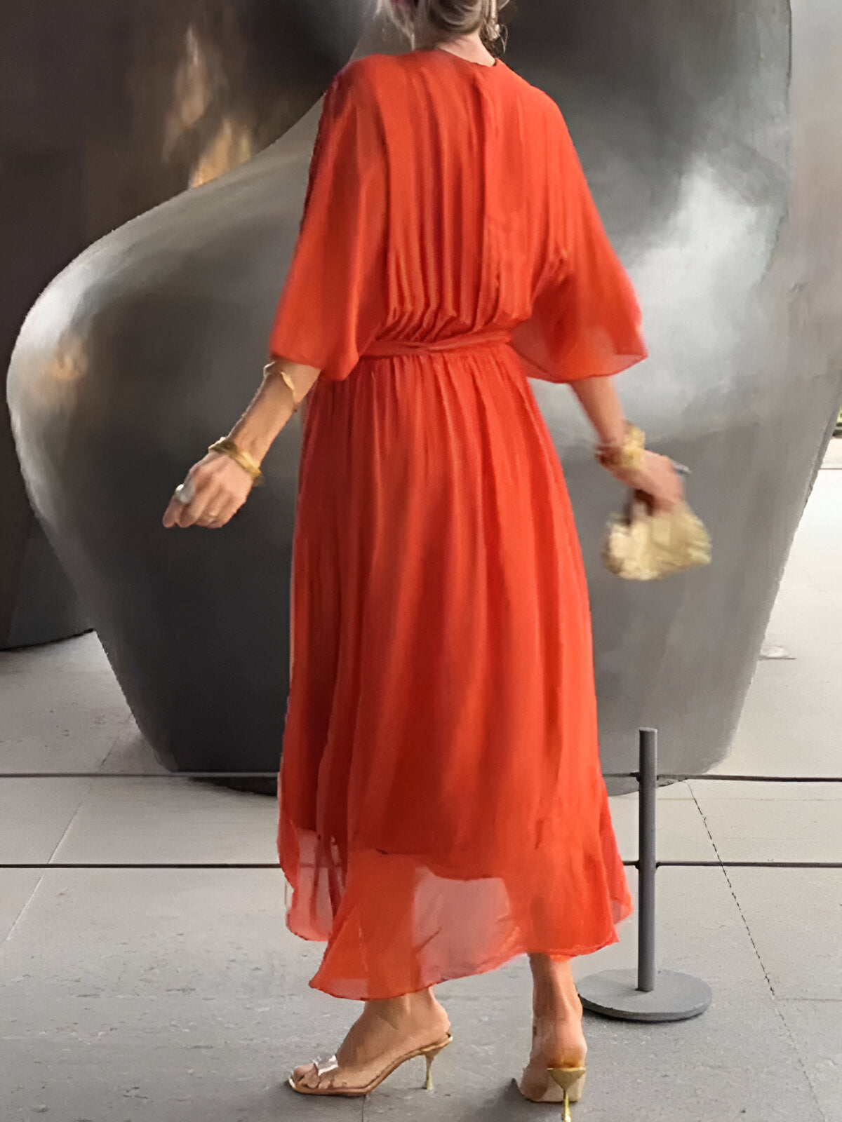 Monica - Vestido de gasa