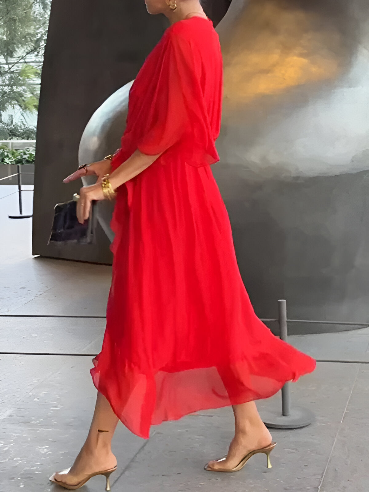 Monica - Vestido de gasa
