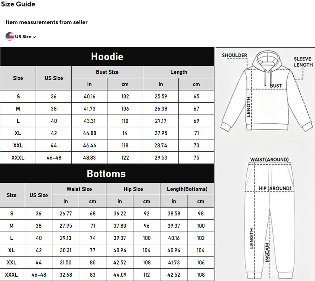 Nordiven™ | Set Hoodie & Pantaloni Uomo con Stampa Moderna