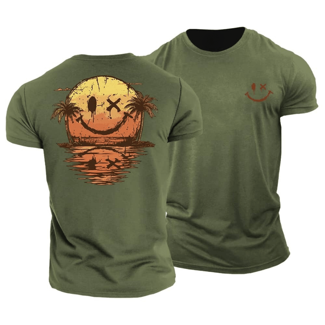 SunMuse™ Tee – Draag de Zomer op je Rug