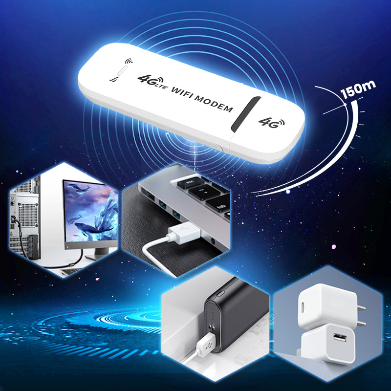 NetWave™ - Router WiFi Portátil 4G LTE USB