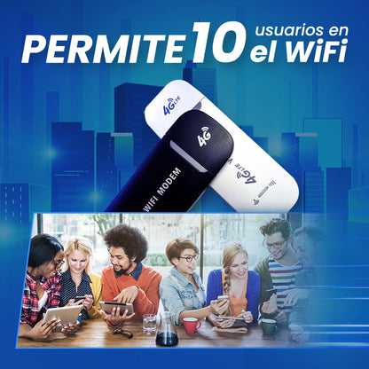 NetWave™ - Router WiFi Portátil 4G LTE USB
