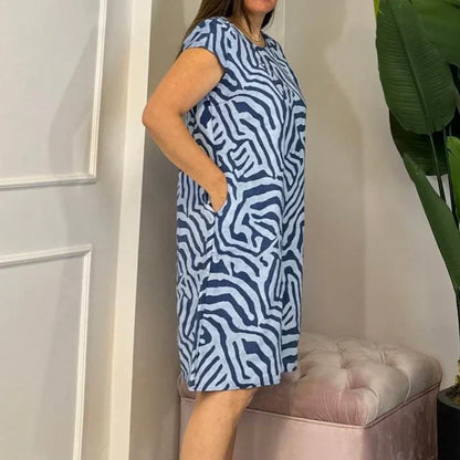 Vestido fluido Solena™ – Stijlvol, Comfortabel y Vakantieproof