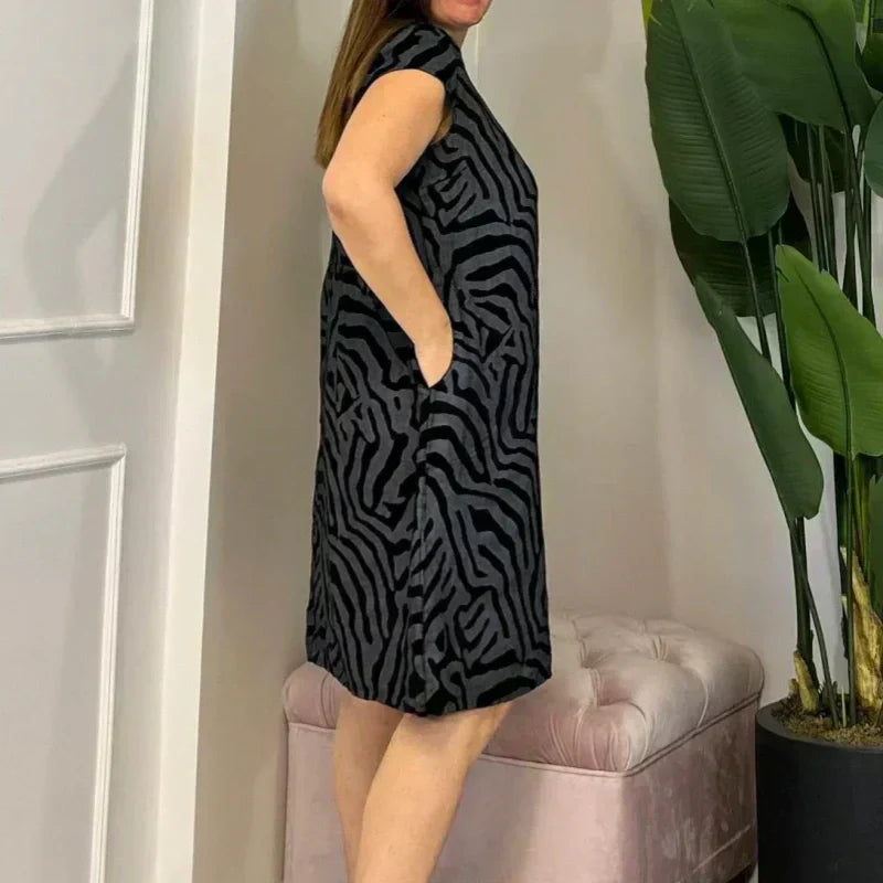 Vestido fluido Solena™ – Stijlvol, Comfortabel y Vakantieproof