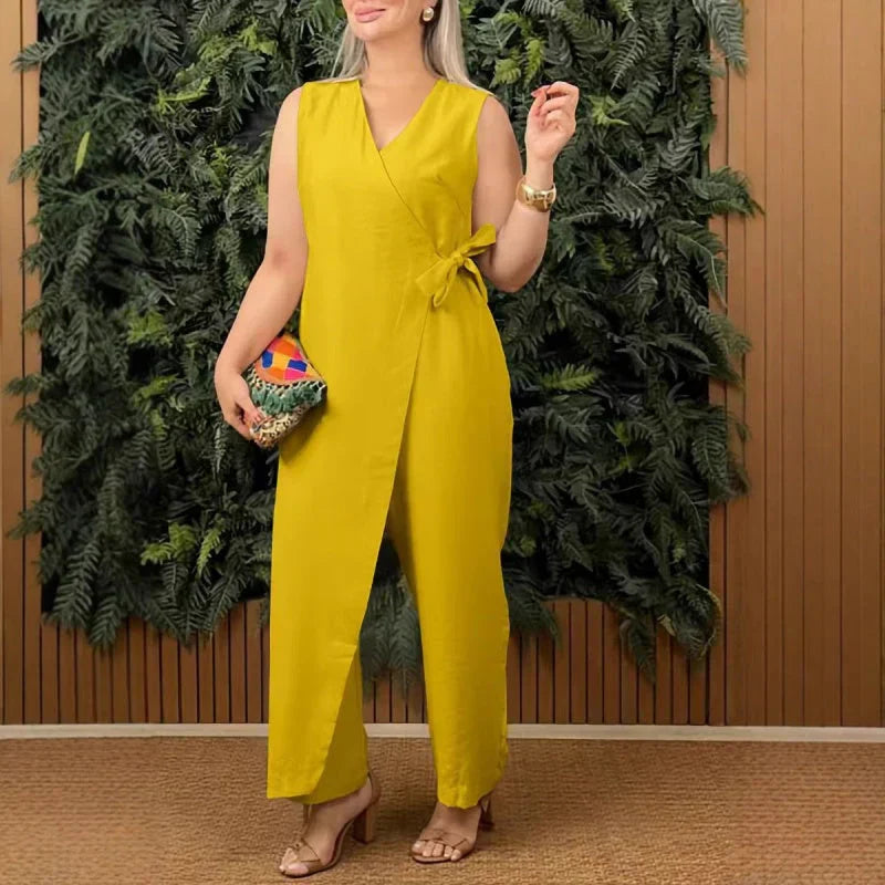 Élodie™ Power Jumpsuit – Voor Vrouwen Die Klasse & Comfort Willen