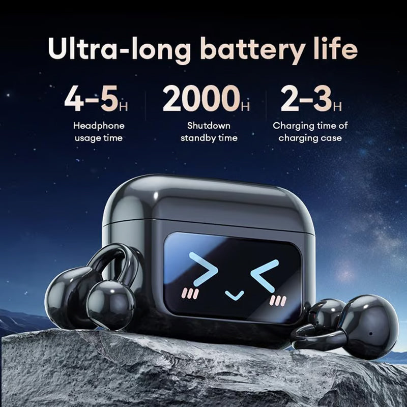 Sonivra™ – Auricolari Wireless con Schermo LCD