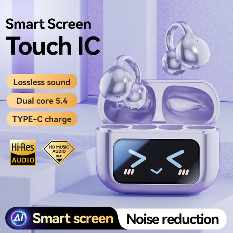 Sonivra™ – Auricolari Wireless con Schermo LCD