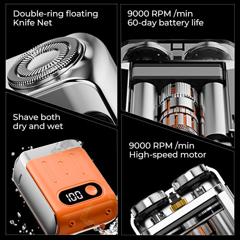 TrimEdge™ Mini Afeitadora Eléctrica Portátil