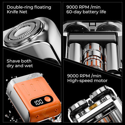 TrimEdge™ Mini Afeitadora Eléctrica Portátil