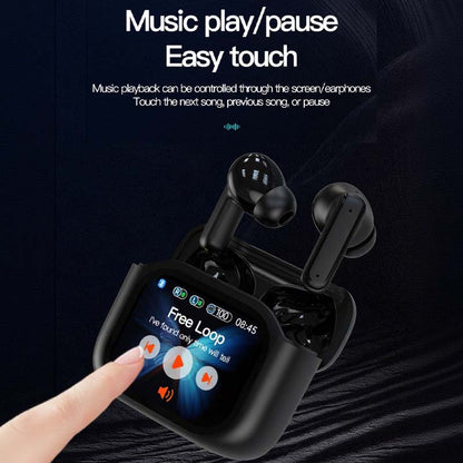 AuraSonic: Gli auricolari intelligenti con display touch e audio HD