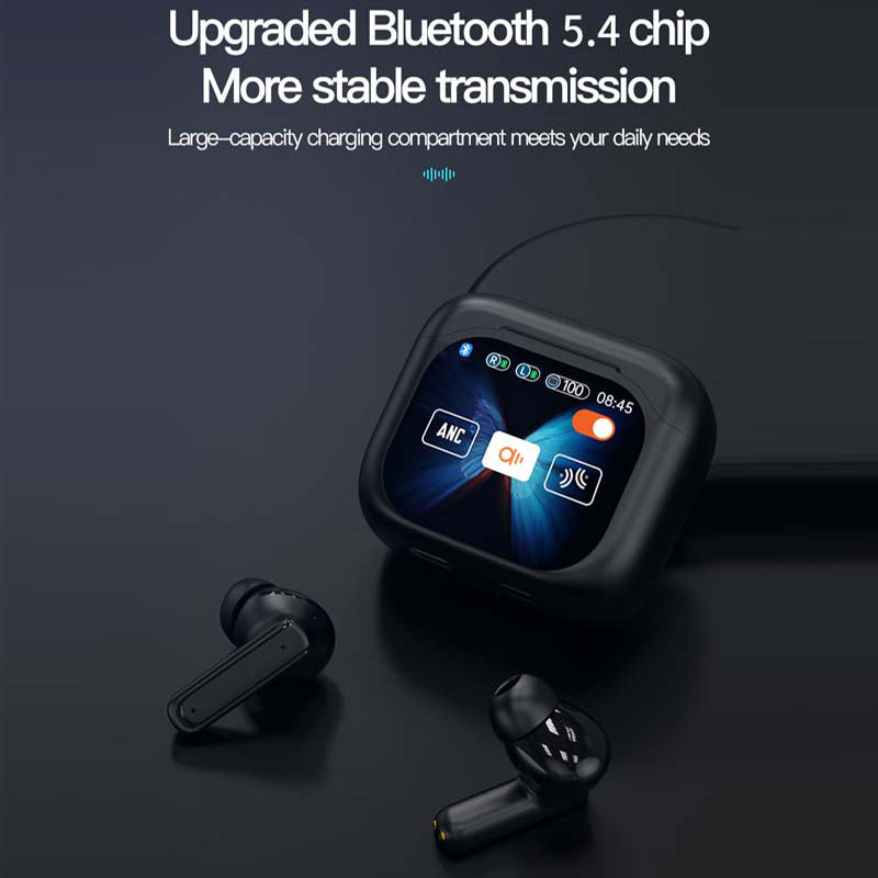 AuraSonic: Gli auricolari intelligenti con display touch e audio HD