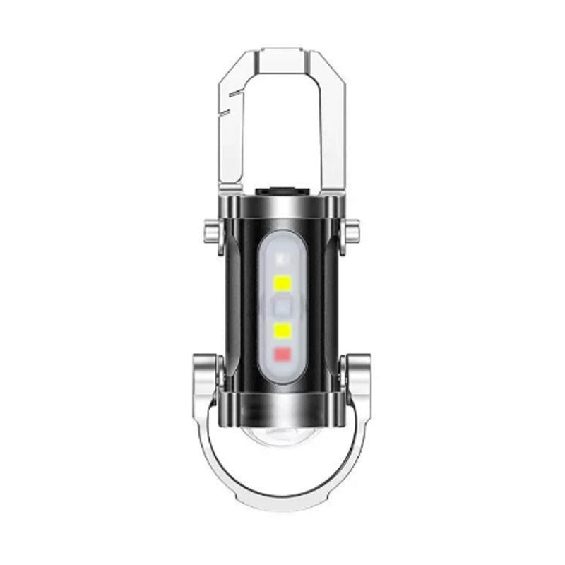 LumiKey™ – Minilinterna Superbrillante 1200 Lúmenes, Compacta y Multifuncional