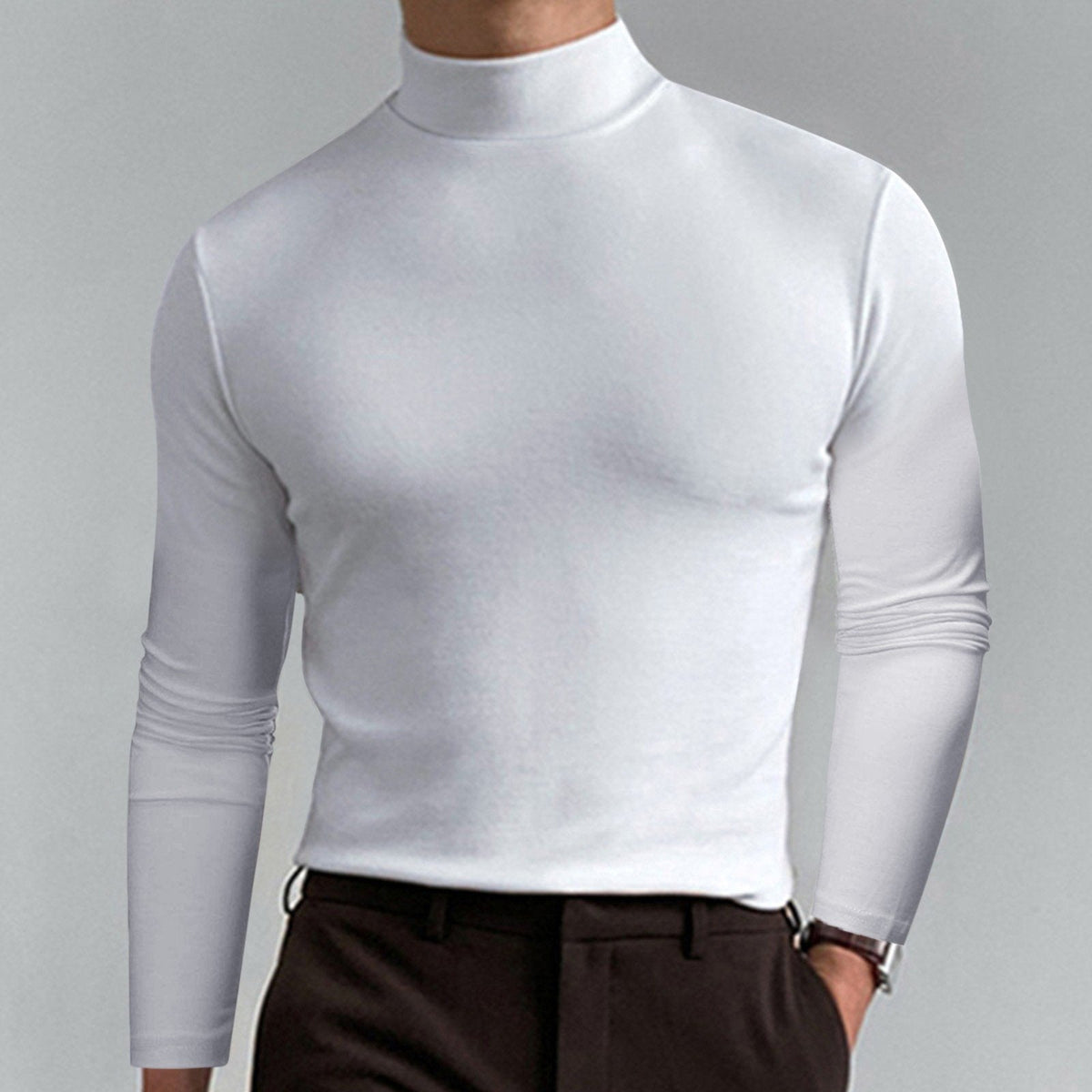 Vellion™ – Maglia dolcevita da uomo, confort cotidiano