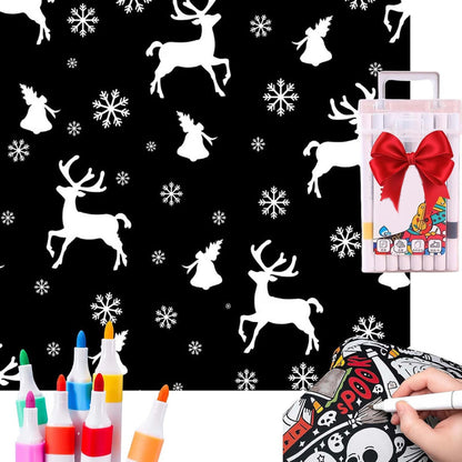 ArtSnuggle™ Color-Your-Own Blanket – Creativity Meets Comfort