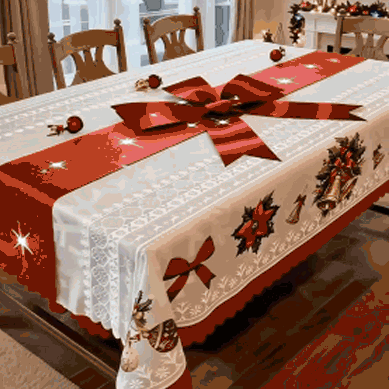 Mantel festivo EverMerry™: Dale magia navideña a cada comida